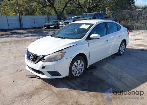 2017 Nissan Sentra S из США, поврежденный, VIN 3N1AB7AP0HY284012